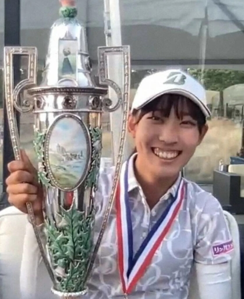 ゴルフ全米女子アマチュア選手権優勝の馬場咲希